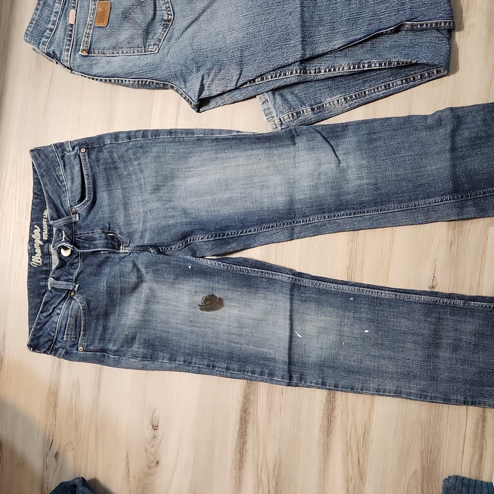 Womens wrangler work denim
